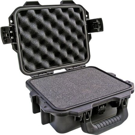 Pelican Black Protective Case, 11.8"L x 9.8"W x 4.7"D IM2050