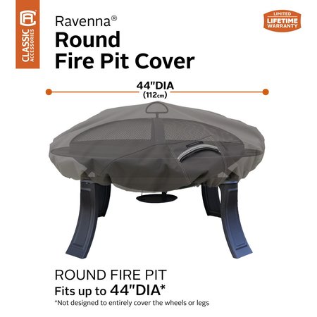 Classic Accessories Small Round Fire Pit Cover 55-147-015101-EC