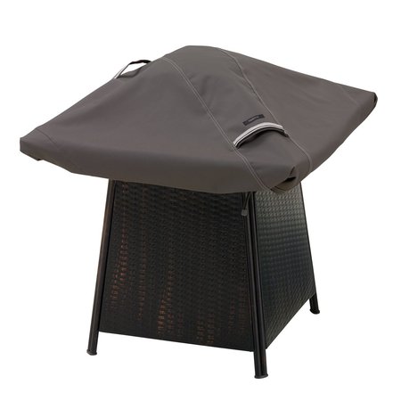 CLASSIC ACCESSORIES Fire Pit Cover, Cover, Sqr. Fire Pit, Grey 55-148-015101-EC