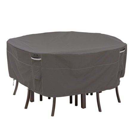 CLASSIC ACCESSORIES Large Round Table/Chair Cover, 94 in Dia x 23 in H 55-158-045101-EC