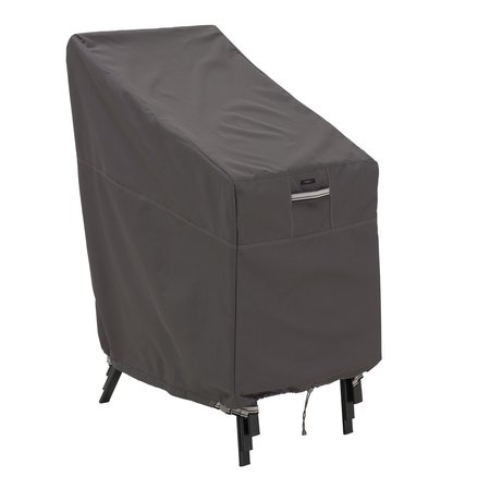 CLASSIC ACCESSORIES Ravenna Cover, Chair, Stackable Patio, Grey, 36"x28" 55-179-015101-EC