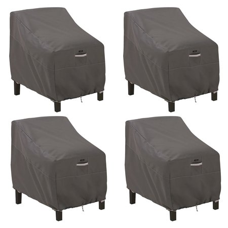 CLASSIC ACCESSORIES Ravenna Deep Seated Lounge Chair Cover, 42"x38", 4PK 55-422-015101-4PK