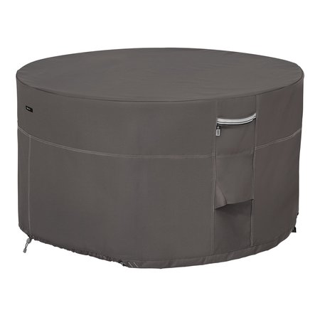 CLASSIC ACCESSORIES Fire Pit Cover, Cover, Rnd Fire Pit Table, Grey 42" 55-455-015101-EC