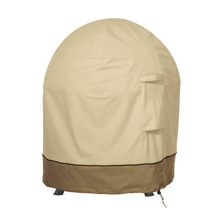 CLASSIC ACCESSORIES Tan Globe Fire Pit Cover, Veranda, 30"x36" 55-986-031501-00