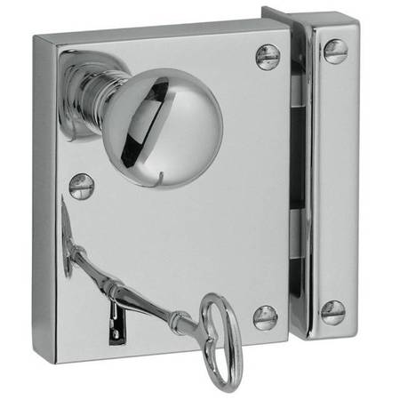 BALDWIN ESTATE Entry Rim Locks Bright Chrome 5602.260.L