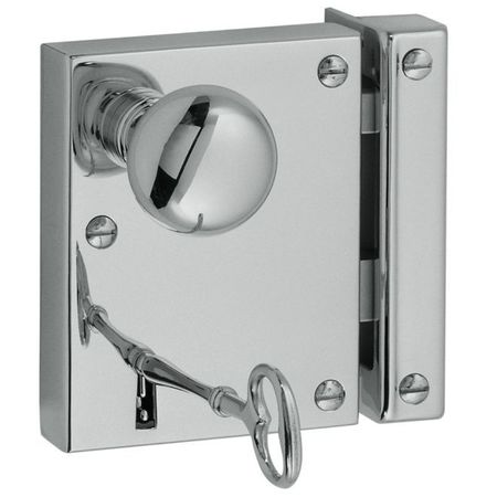 BALDWIN ESTATE Entry Rim Locks Bright Chrome 5604.260.L