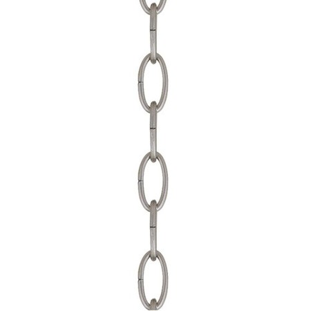 LIVEX LIGHTING Brushed Nickel Standard Decorative Chain 56136-91