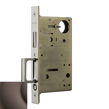 BALDWIN ESTATE Privacy Pocket Door Locks Venetian Bronze 8602.112