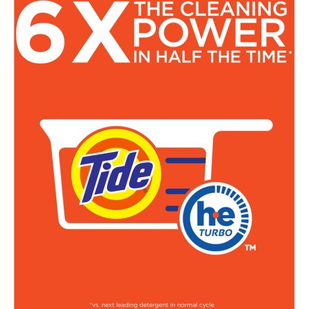 Tide Laundry Detergent, 95 oz Box, Powder, Unscented, White, 3 PK 84997