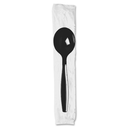 Dixie Dixie, Wrapped Soup Spoon, Hvy, Blk, PK1000 SH53C7