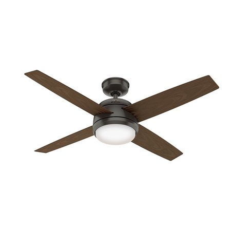 HUNTER Outdoor Ceiling Fan, 52 in. Blade Dia., Single Phase, 120 59615