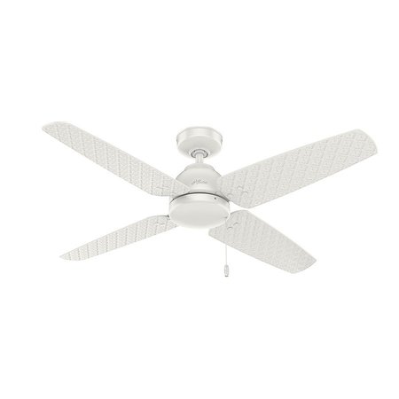 Hunter Outdoor Ceiling Fan, 52 in. Blade Dia., Single Phase, 120 59618