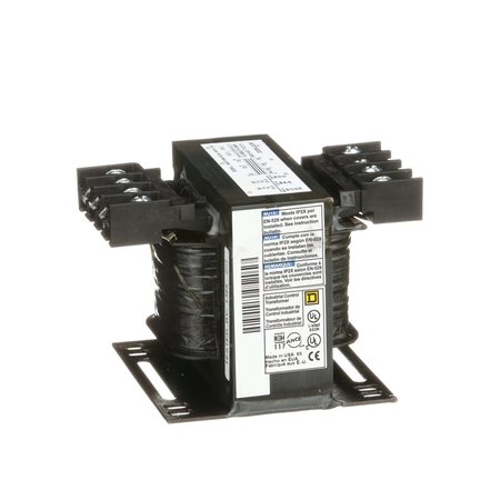 SQUARE D Control Transformer, 150 VA, Not Rated, 55 °C 9070T150D32