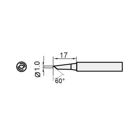 Proskit Knife Replc. Tip for SS206EU and SS207EU 5SI-216N-BC