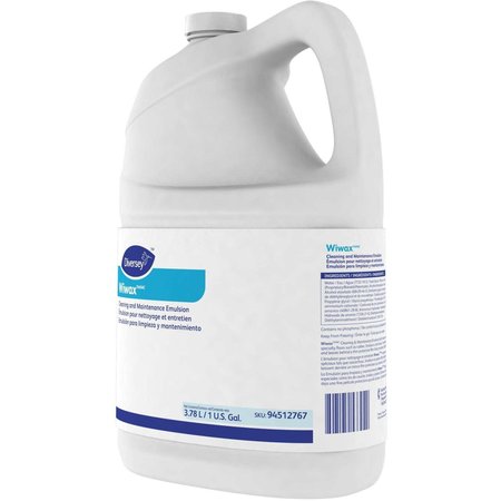 Diversey Floor Cleaner, 1 gal., Floral, White 94512767