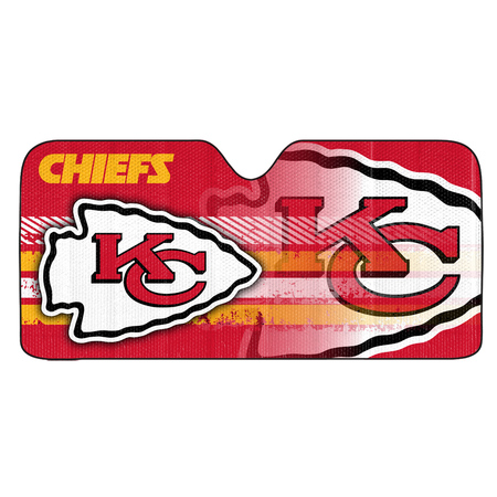 FANMATS NFL Kansas City Chiefs Windshield Sun Reflector 60057