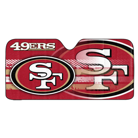 FANMATS NFL San Francisco 49ers Windshield Sun Reflector 60069