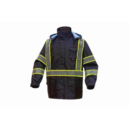 GSS SAFETY Premium Class 2 Brilliant Vest, Orange 1702-MD