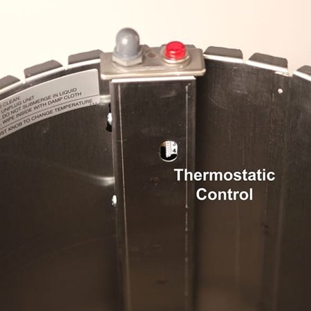 Lakeside Regular ADA Heated Drop-In Plate Dispenser; 11-1/4" to 12-1/4" 601225