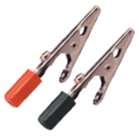 QUICKCABLE Alligator Clip, Insulated Handle, Amps: 5A 602005-002