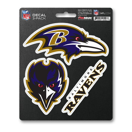 FANMATS NFL Baltimore Ravens Decal Stickers 60946