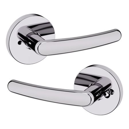 BALDWIN ESTATE Privacy Door Levers Bright Chrome 5165.260.PRIV