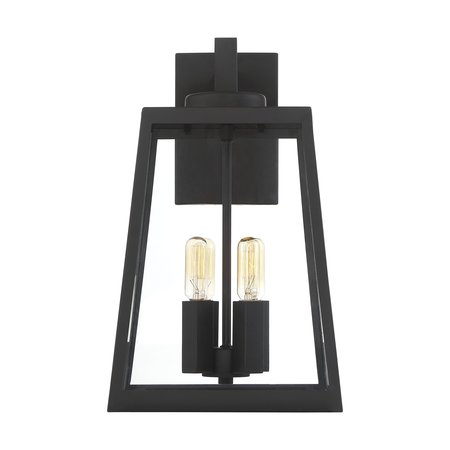 NUVO Halifax - 4-Light - Large Lantern - Matte Black Finish with Clear Glass 60/6583