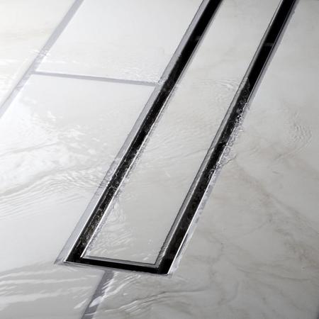 Oatey Designline™ 32 in. Linear Shower Drain Tile-in Grate in Stainless Steel DLS1320R2