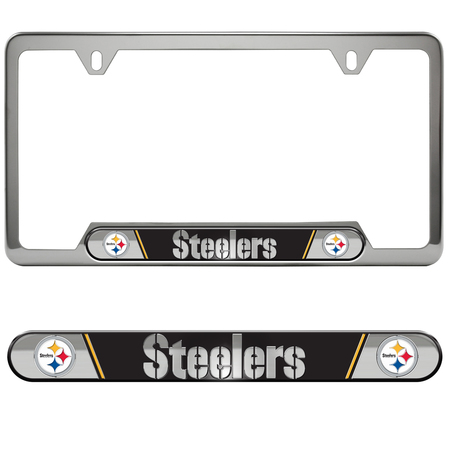 FANMATS NFL Pittsburgh Steelers Embossed License Plate Frame 61964