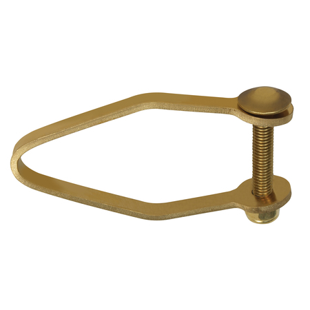 CS UNITEC Non Sparking Brass Shackles DropStop, Hammers5lb EX100M8-22BR