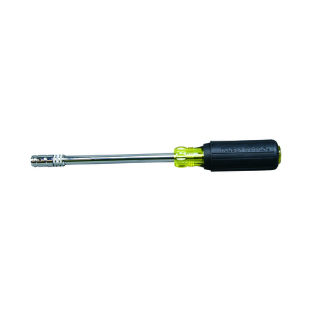 KLEIN TOOLS 2-in-1 Nut Driver, Hex Head Slide Drive™, 6-Inch 65129