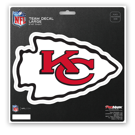 FANMATS NFL Kansas City Chiefs Large Decal Sticker 62610