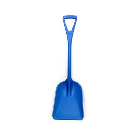 MALISH Sanitary Shovel, Polypropylene Blade, 36 in L White Polypropylene Handle 62936
