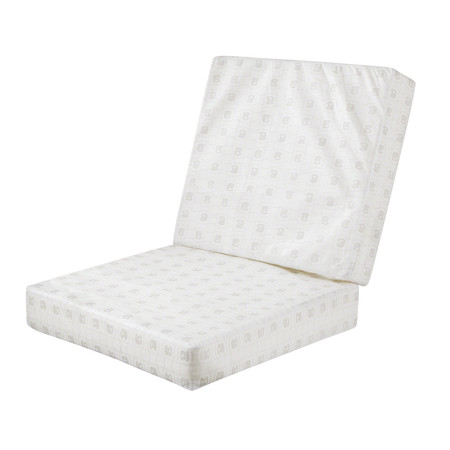 Classic Accessories Montlake FadeSafe Patio Chair Cushion, 3" Thick, Antique Beige 62-055-BEIGE-EC