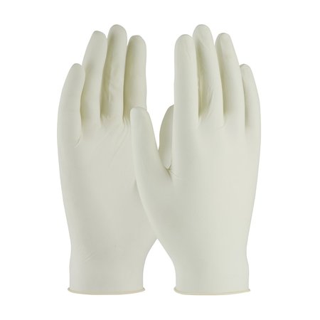 PIP Disposable Gloves, Latex, Powder Free Natural, S, 100 PK 62-321PF/S
