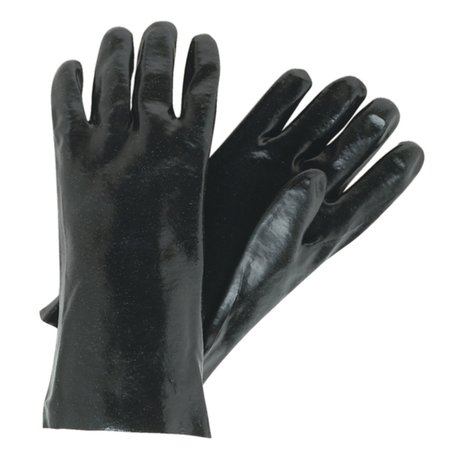 MCR SAFETY 14" Chemical Resistant Gloves, PVC, 12PK 6300RH