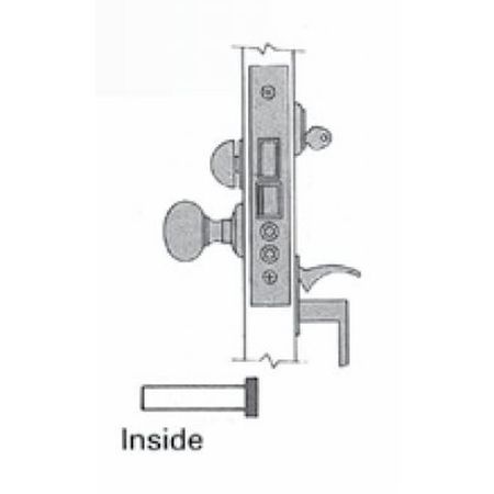 BALDWIN ESTATE Entry Handlesets Lifetime Brass 6320.003.RLS