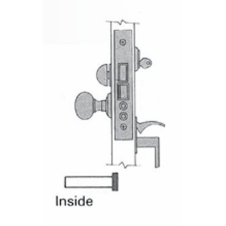 BALDWIN ESTATE Entry Handlesets Lifetime Brass 6320.003.R