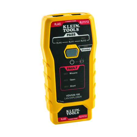 KLEIN TOOLS Network Cable Tester, LAN Explorer® Data Cable Tester with Remote VDV526-100