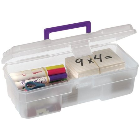 Akro-Mils Craft Supply Box, 6 x 12 x 4, Clear 09912CLPUR