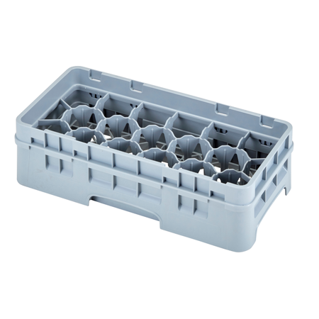 CAMBRO Half Size Glass Rack, 19.75" L, Gray EA17HS318151