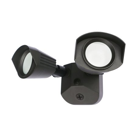 NUVO LIGHTING LED Security-Light - Dual Head - Bronze Finish - 4000K 65/218