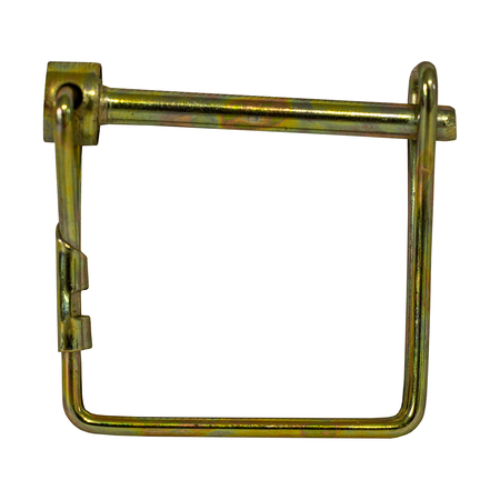 Buyers Products Snapper Pin - 1/4in Diameter x 3in Usable Length, Yellow Zinc Plated 66066