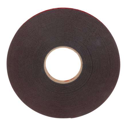 3M Double Sided VHB Tape, Foam, Black, PK18 5952