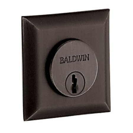 BALDWIN ESTATE Square Oil Rubbed Bronze Cylinders Oil Rubbed Bronze 6737.102