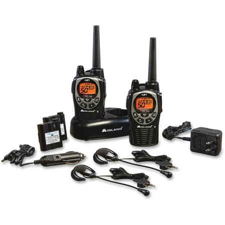 Midland Radio Two Way Radio, FRS/GMRS, 50 Channels, PR GXT1000VP4