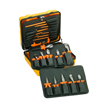 Klein Tools General Purpose 1000V Insulated Tool Kit 22-Piece 33527