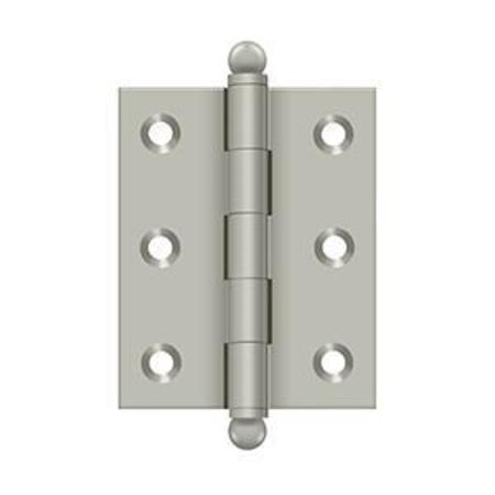 DELTANA Satin Nickel Door and Butt Hinge CH2520U15