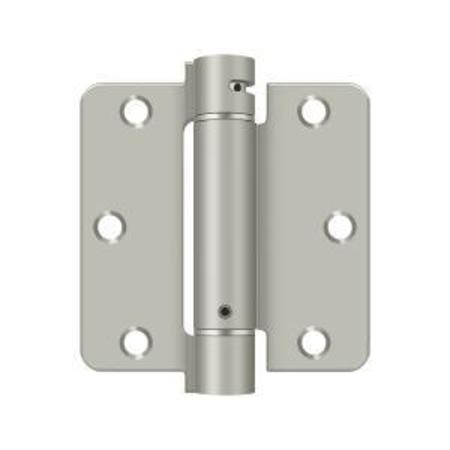 DELTANA Satin Nickel Spring Hinge DSH35R415