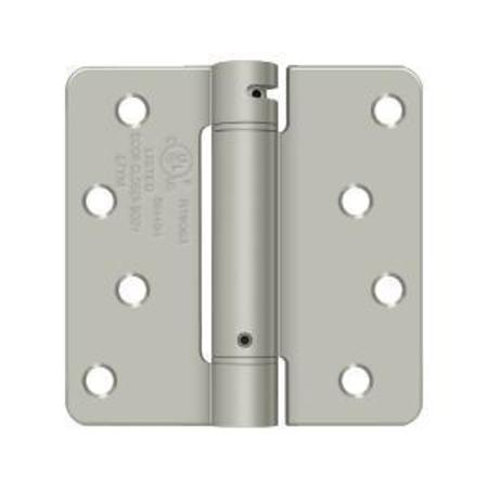 DELTANA Satin Nickel Spring Hinge DSH4R415